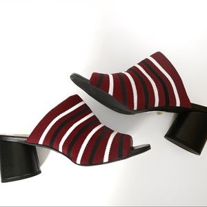 Nic + Zoe Stripe Block Heel